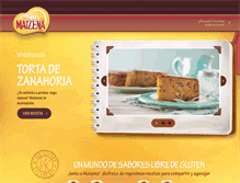 Tablet Screenshot of maizena.com.ar