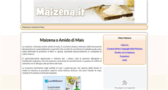 Desktop Screenshot of maizena.it